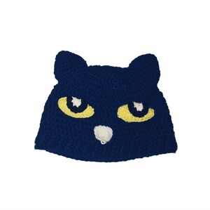 Pete The Cat Crochet Hat
